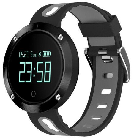 Bratara Fitness iUni DM58 Plus, Waterproof, Display OLED, Ceas, Pedometru, Monitorizare puls, Notifi