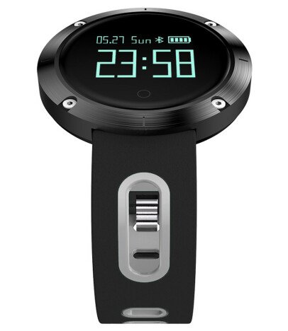 Bratara Fitness iUni DM58 Plus, Waterproof, Display OLED, Ceas, Pedometru, Monitorizare puls, Notifi