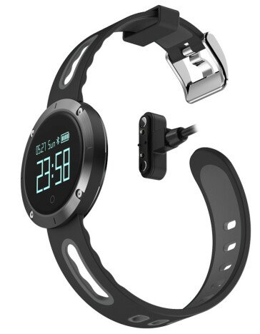 Bratara Fitness iUni DM58 Plus, Waterproof, Display OLED, Ceas, Pedometru, Monitorizare puls, Notifi